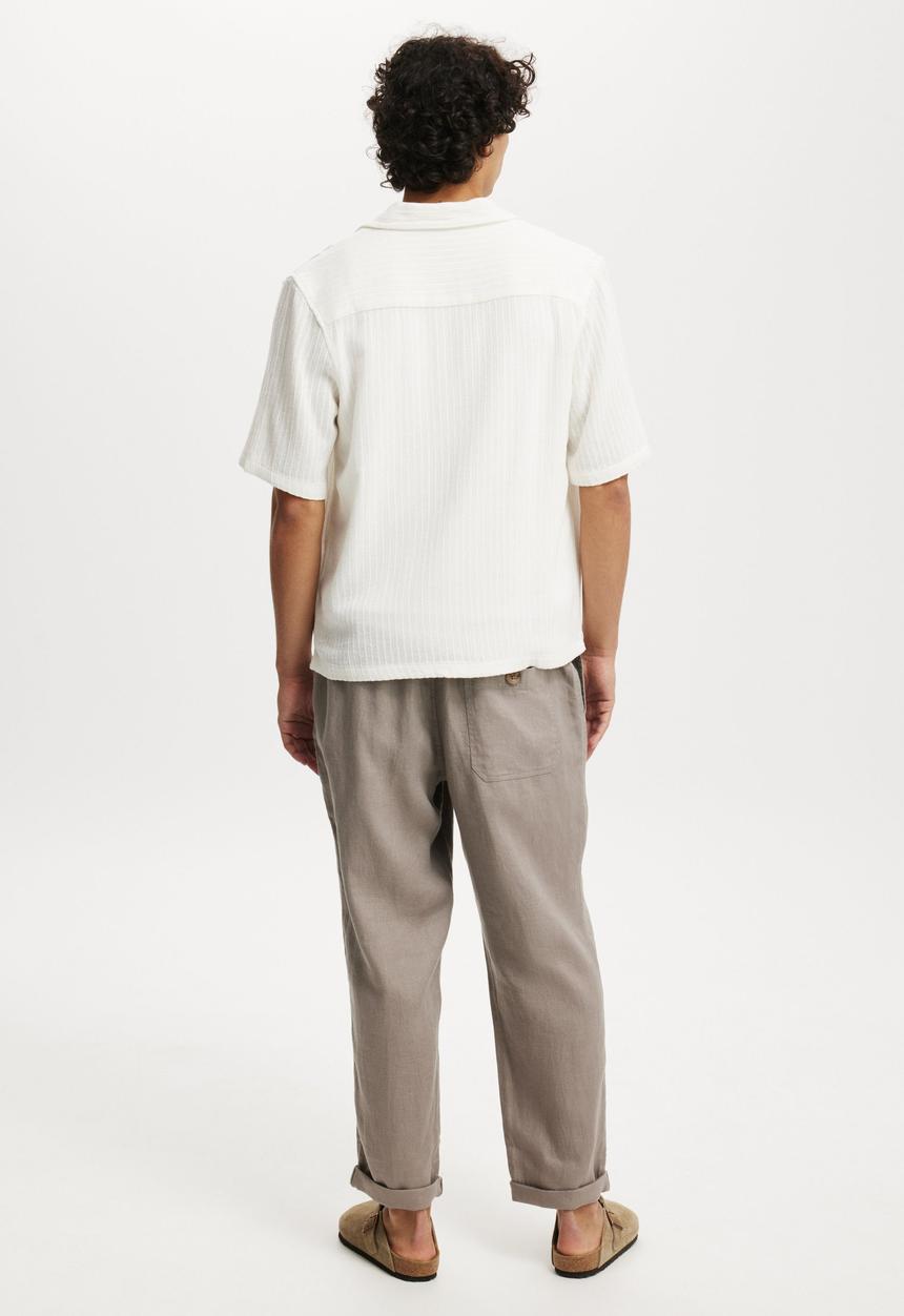 Cotton On - Linen Pant- Dove