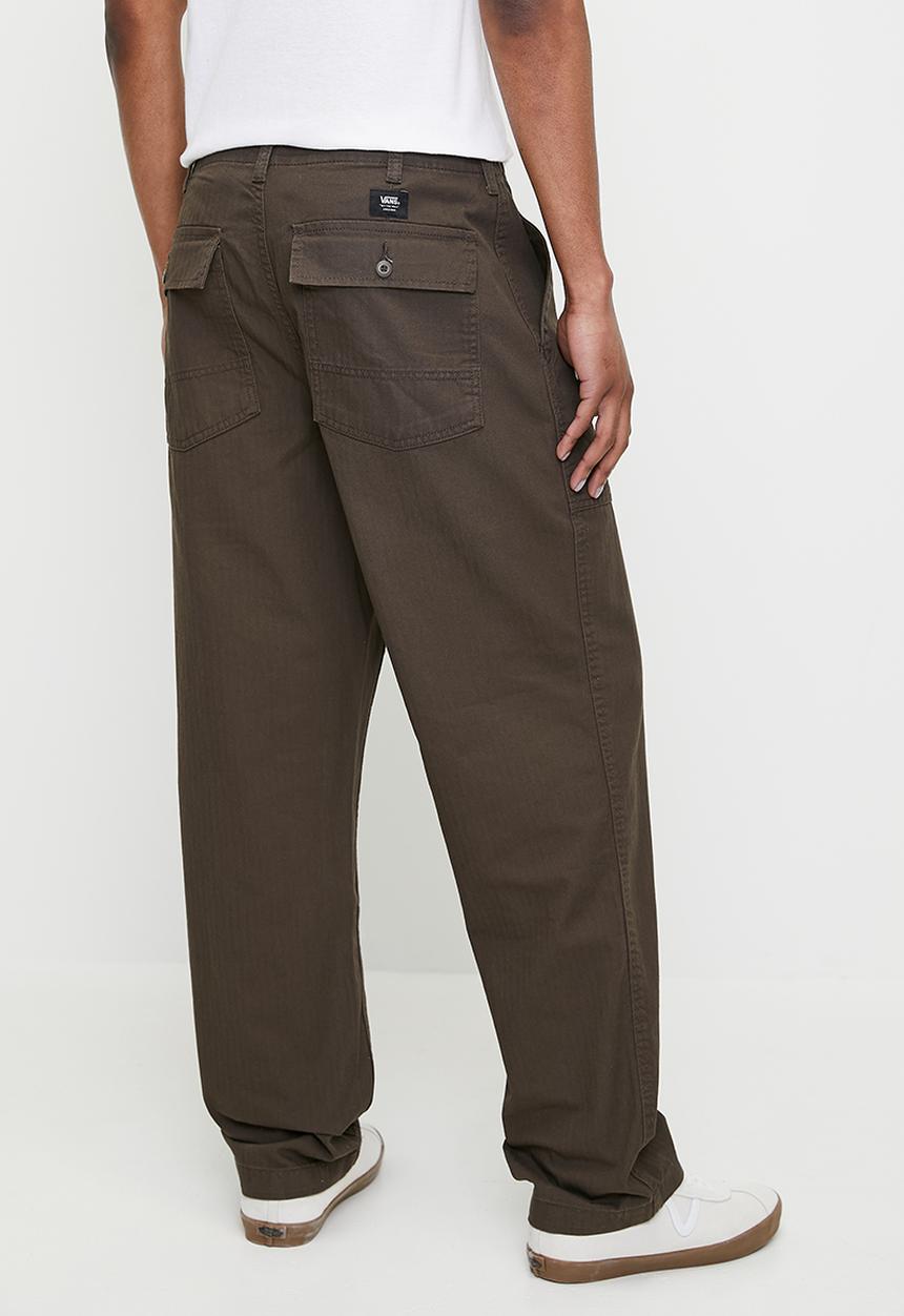 Fatigue loose tapered pant - brown