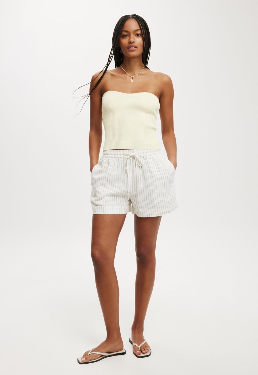 Cotton On - Haven Short - Dahna Pinstripe