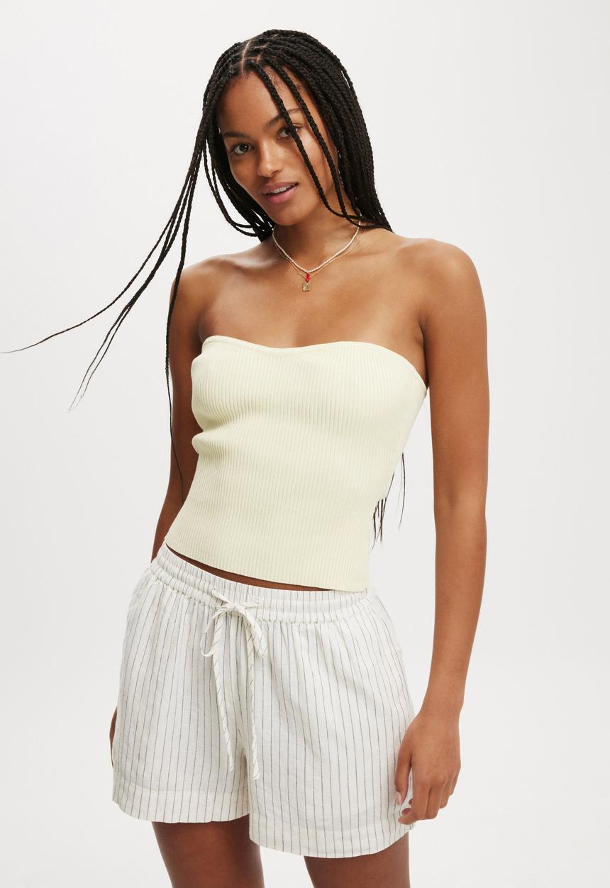 Cotton On - Haven Short - Dahna Pinstripe