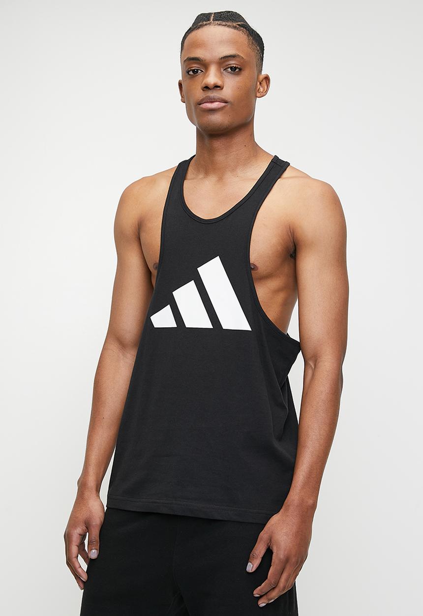 adidas Performance - M tri bar tank - black