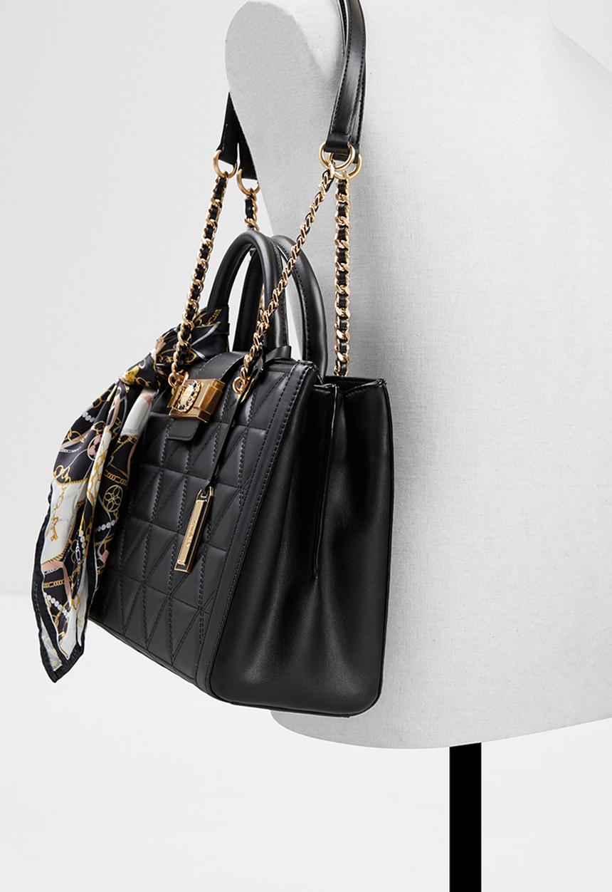 ALDO - Rhaena  top handle bag - black