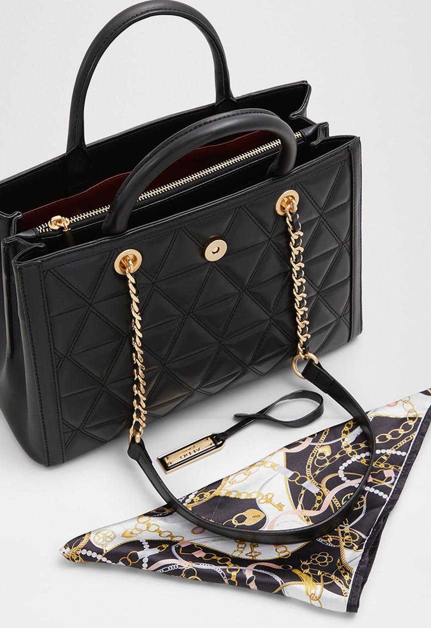 ALDO - Rhaena  top handle bag - black