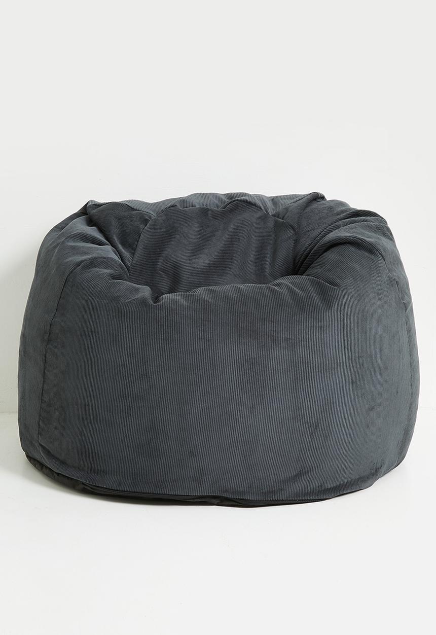 Sixth Floor - Bella Large beanbag - Liquorice