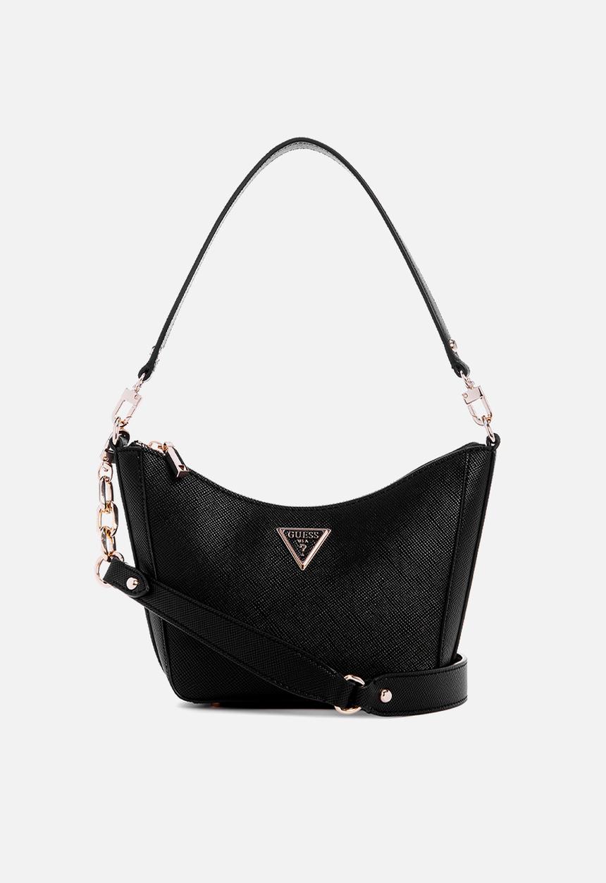 GUESS - Eco gloriana top zip shldr bag - black