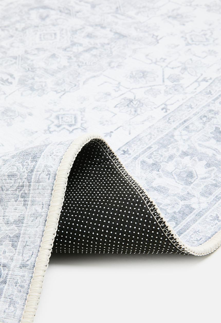 Sixth Floor - Ezra printed runner - Antique Grey