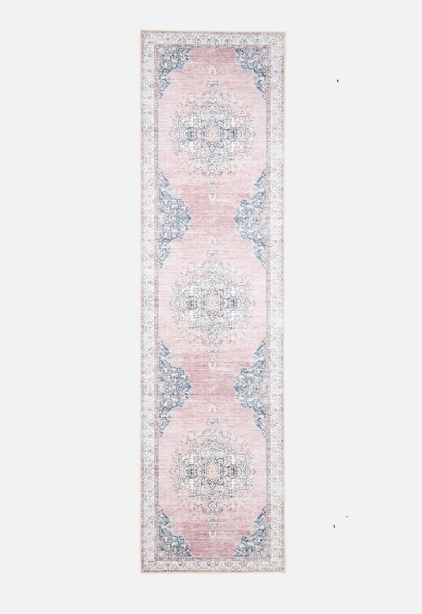 Sixth Floor - Ezra printed runner - Antique Blush