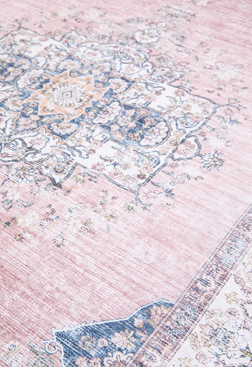 Sixth Floor - Ezra printed runner - Antique Blush