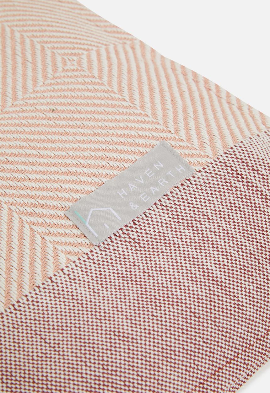 Haven & Earth  - Protea Bed Throw - Garnet