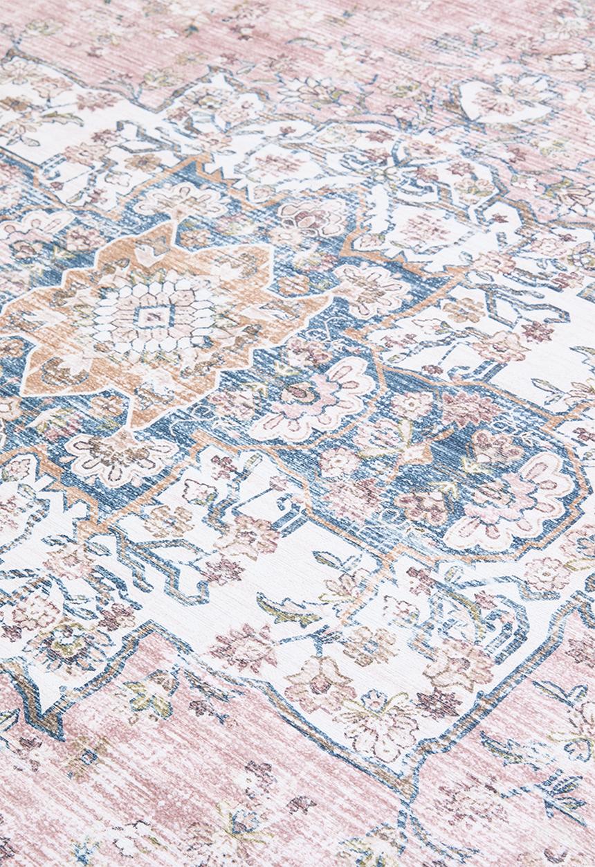 Sixth Floor - Ezra printed rug - Antique Blush