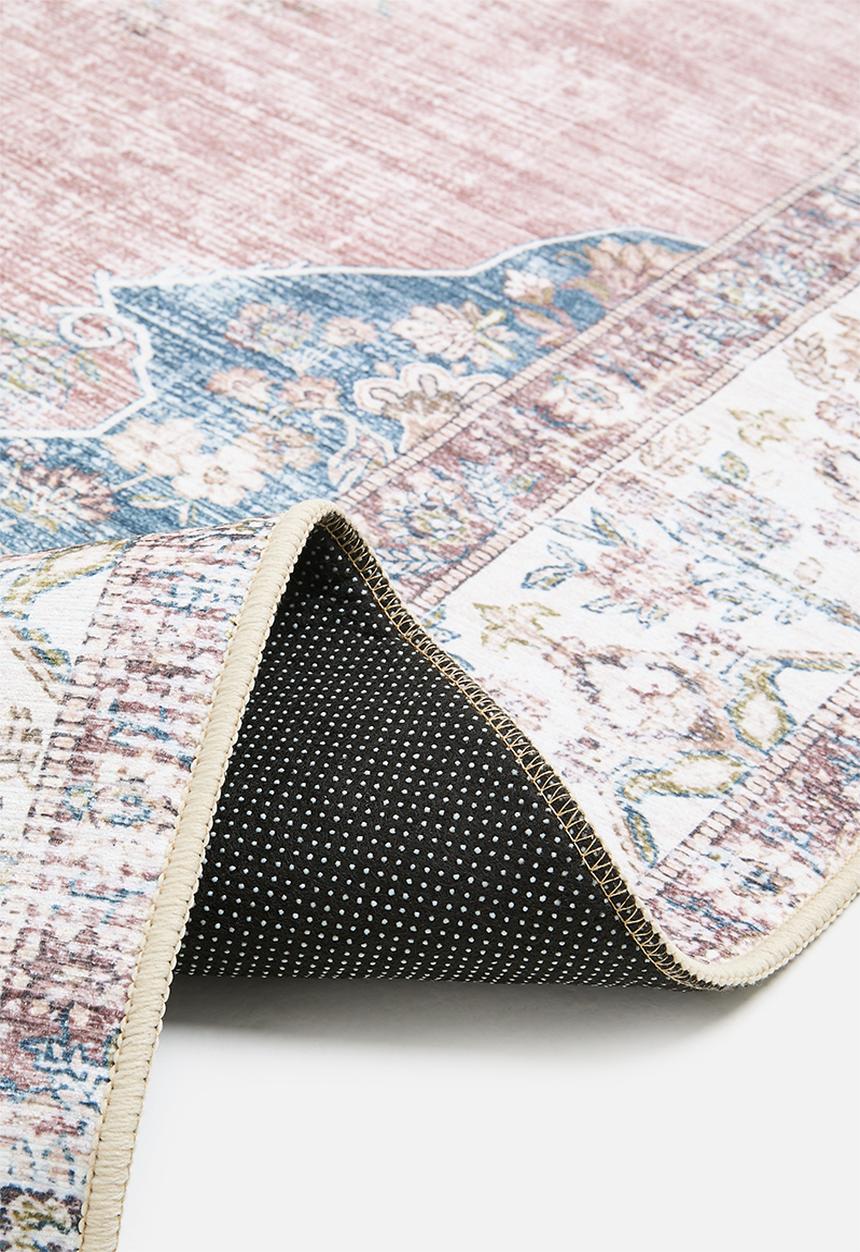 Sixth Floor - Ezra printed rug - Antique Blush