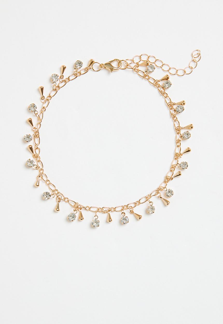 Superbalist - Charmed anklet - gold
