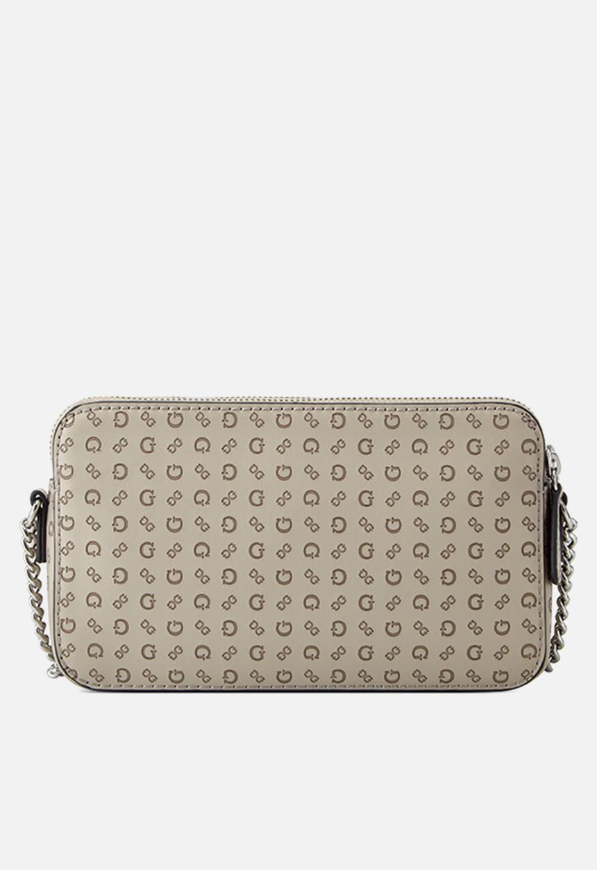 GUESS - Tidewood mini comprtmnt crsbdy - taupe