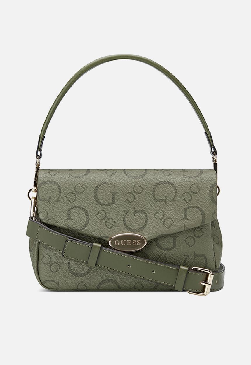 GUESS - Oakbank mini crossbody flap - olive