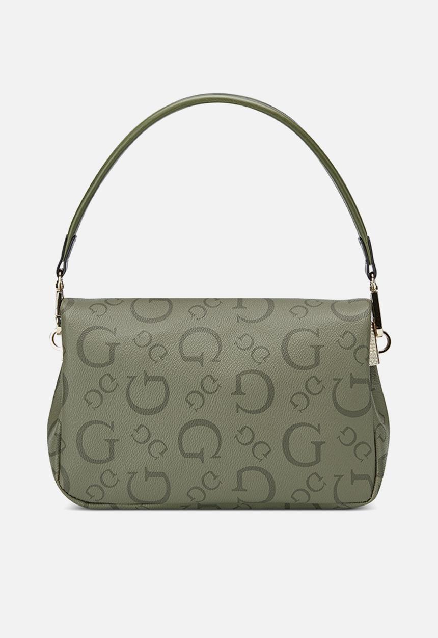 GUESS - Oakbank mini crossbody flap - olive