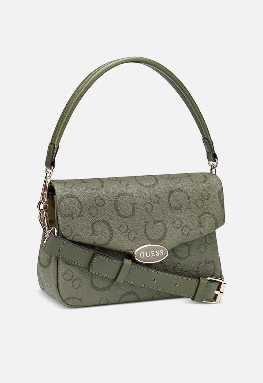 GUESS - Oakbank mini crossbody flap - olive