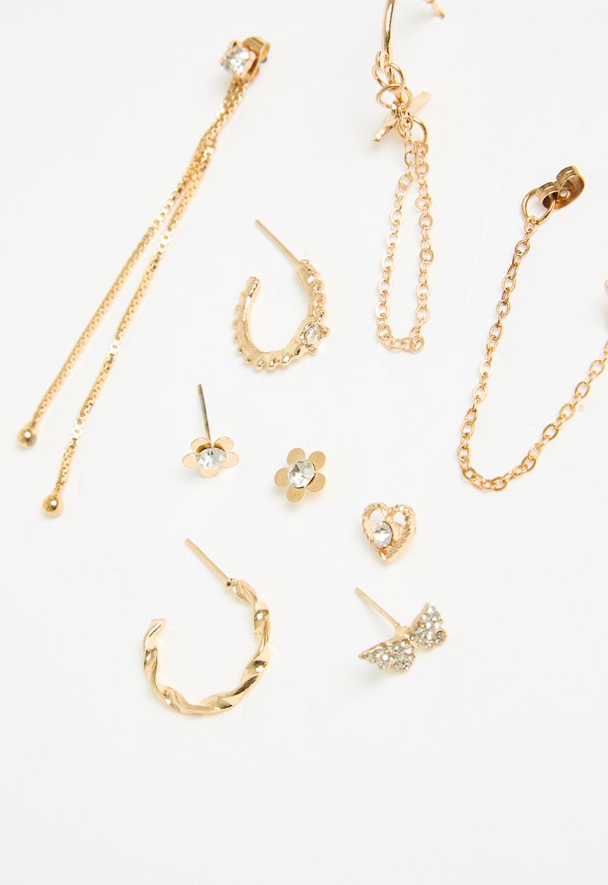 Superbalist - Jemma earring pack-gold