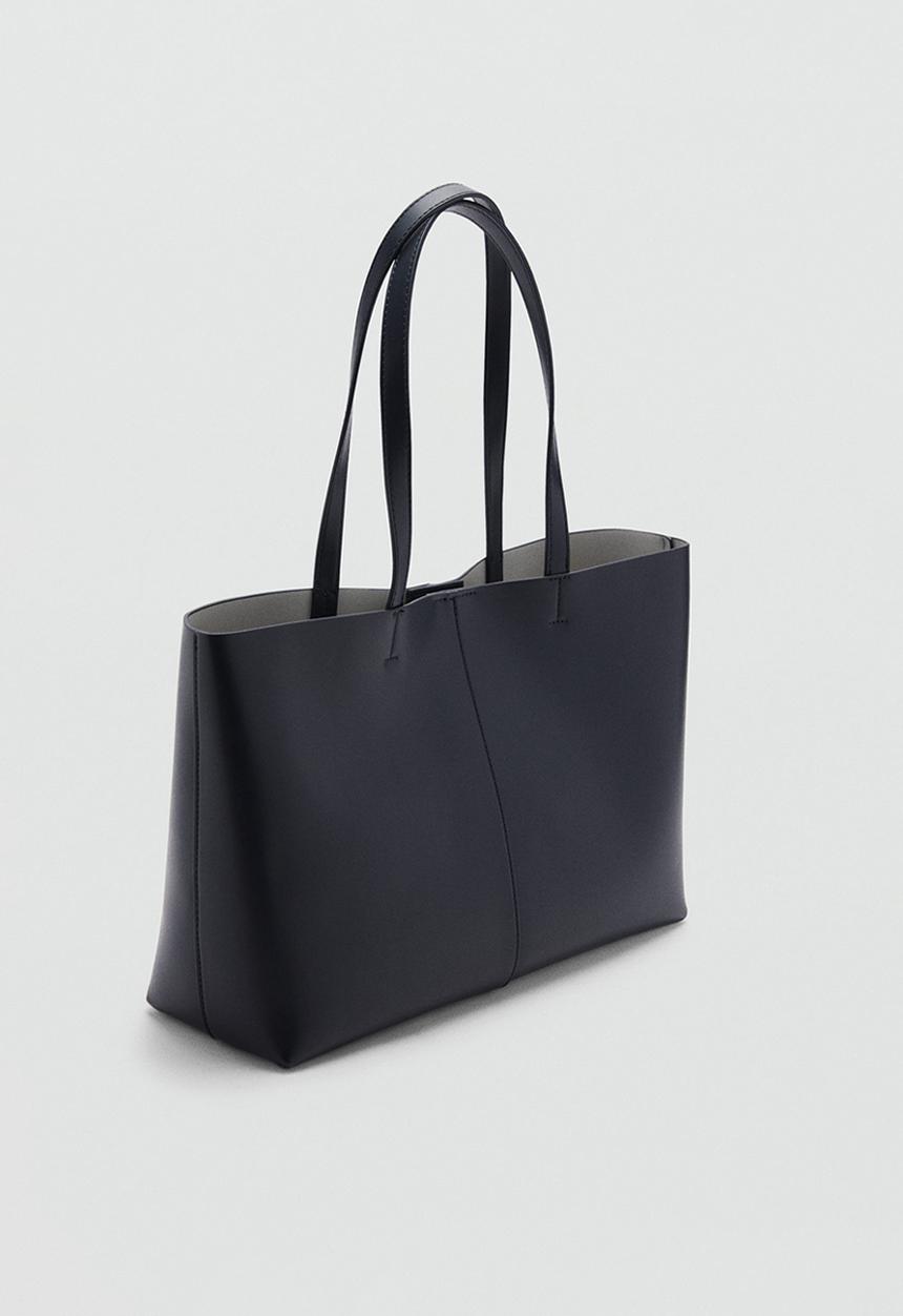 MANGO - Bag manu - navy