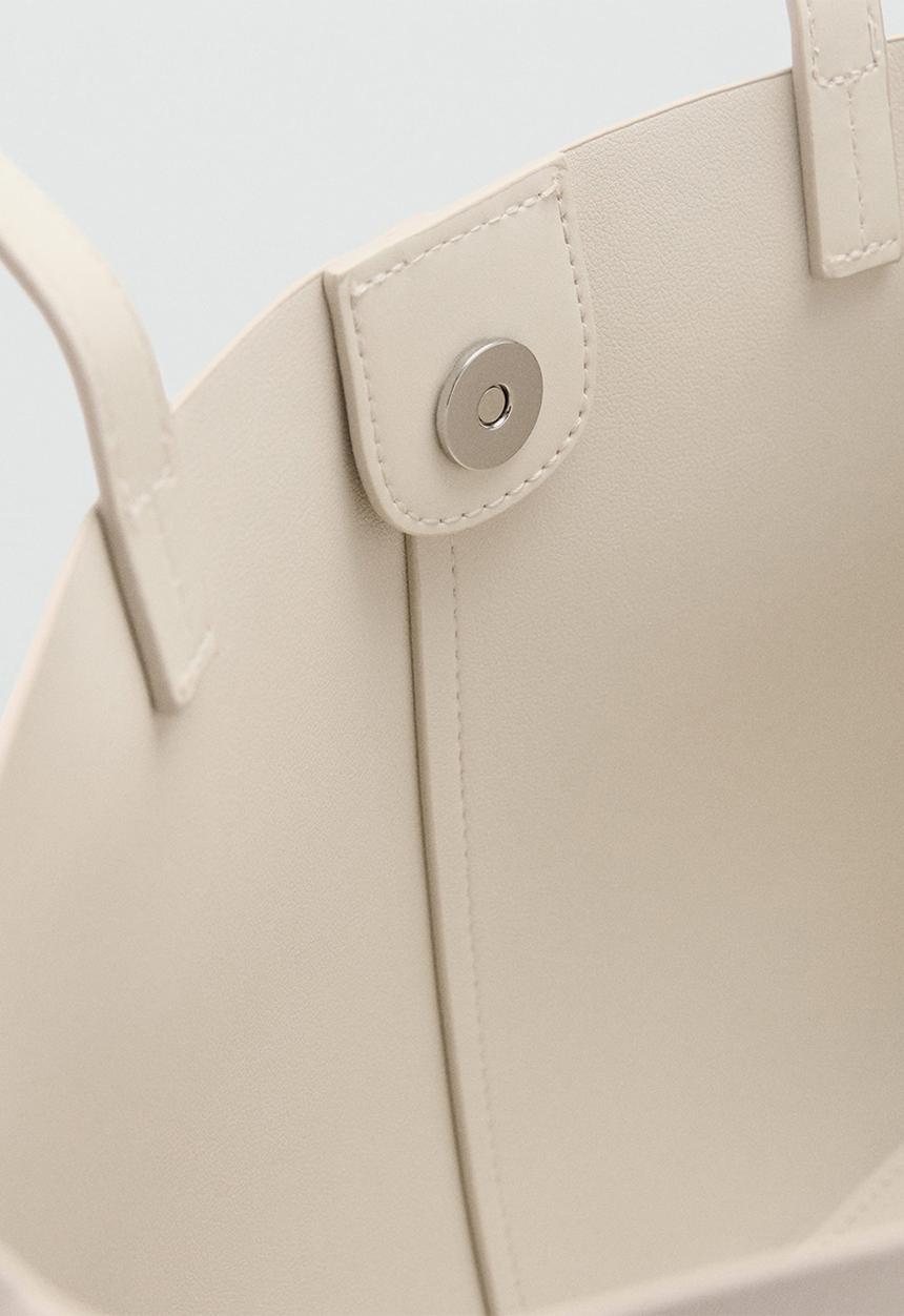 MANGO - Bag manu - off white 