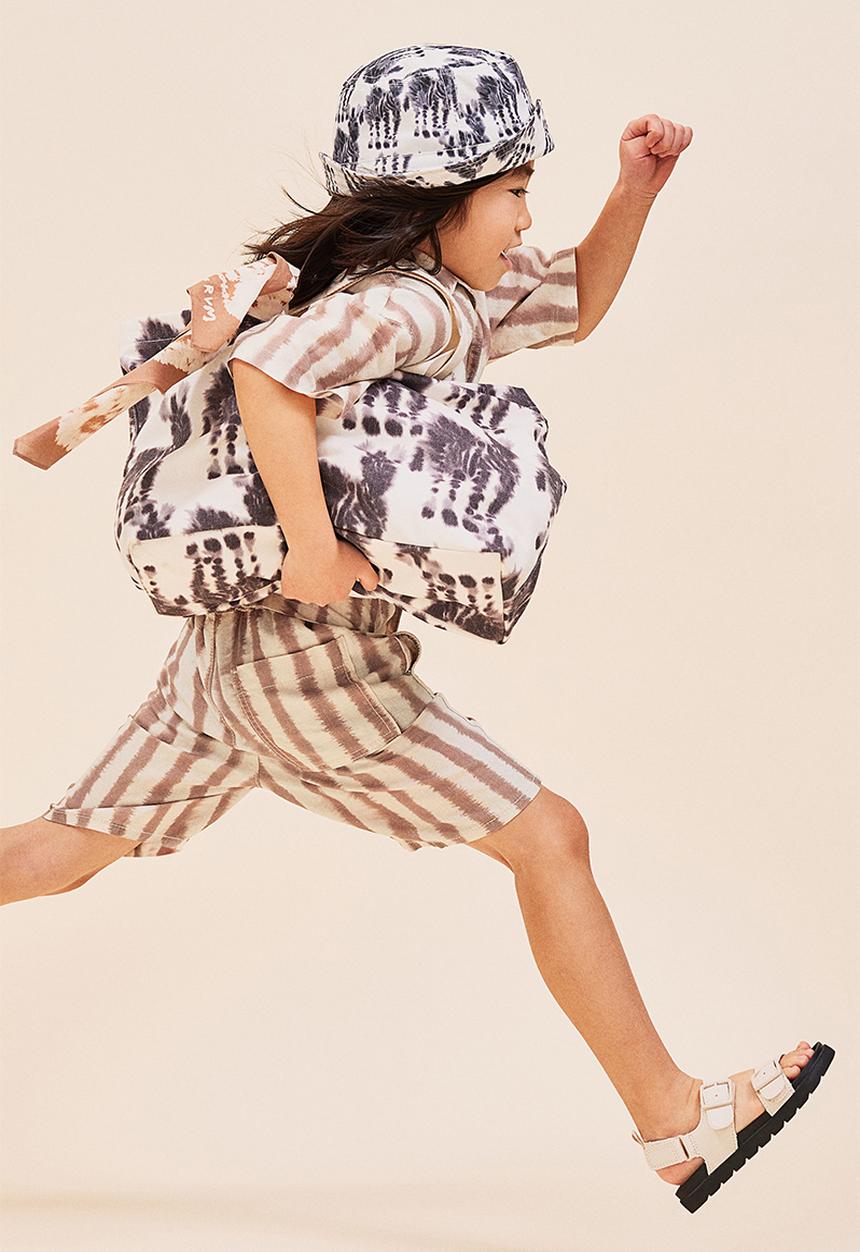 H&M - H&M x Rop van Mierlo: Linen-blend pull-on shorts - beige