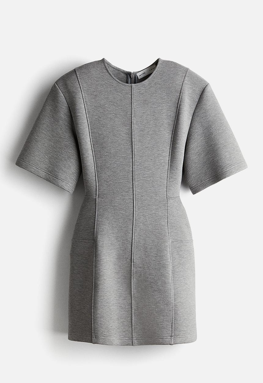 H&M - H&M Studio: Hourglass t-shirt dress - grey