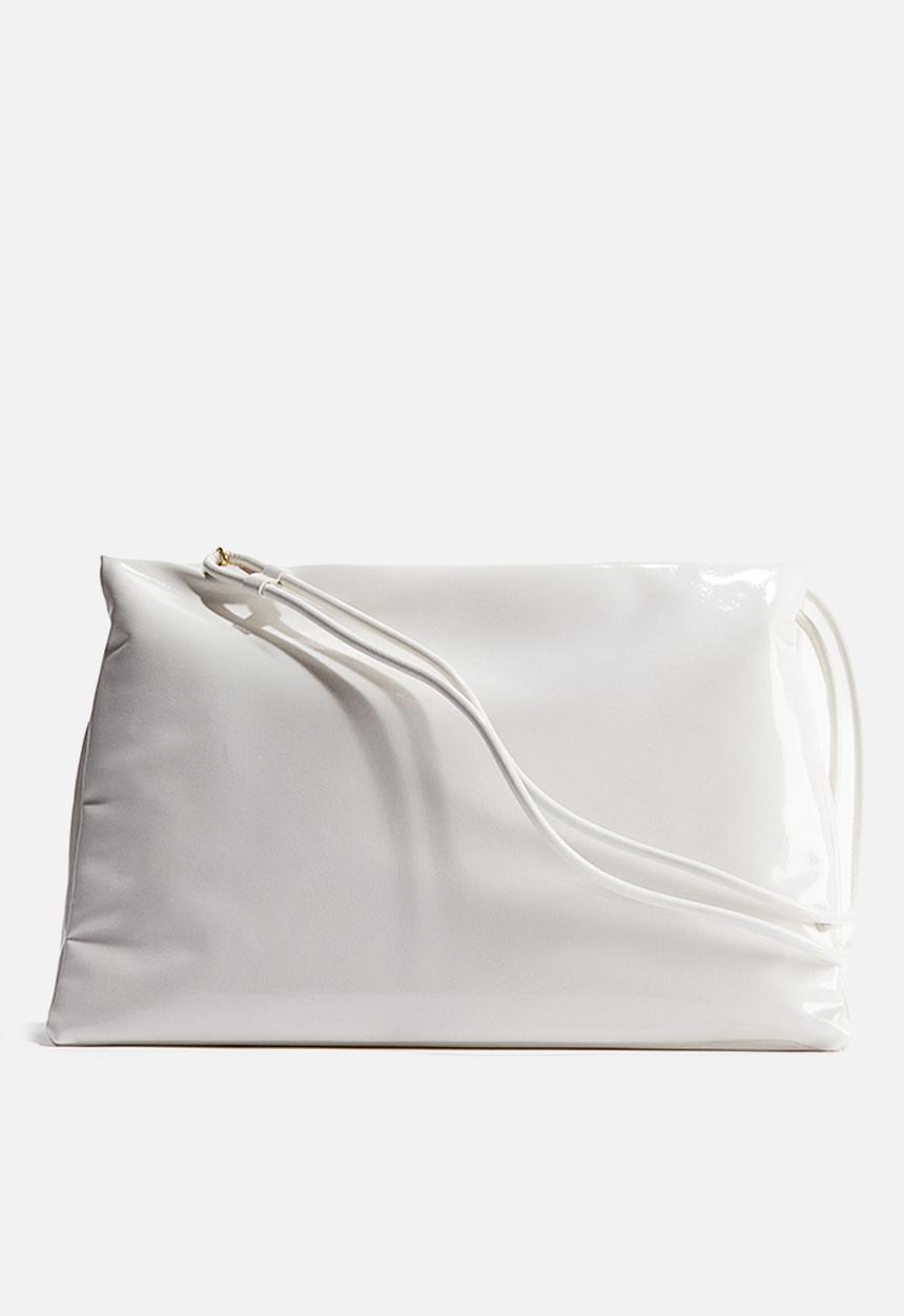 H&M - H&M Studio: Padded crossbody bag - white