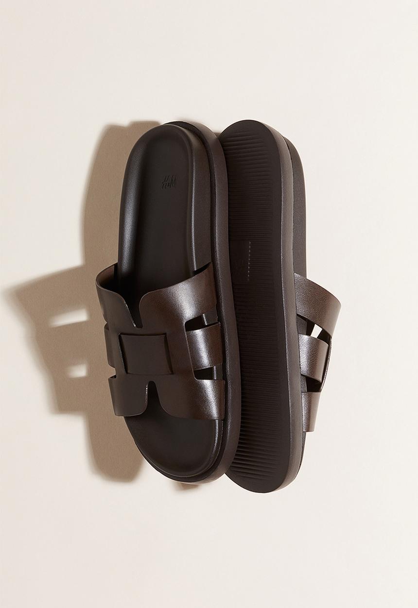 H&M - Slides - brown