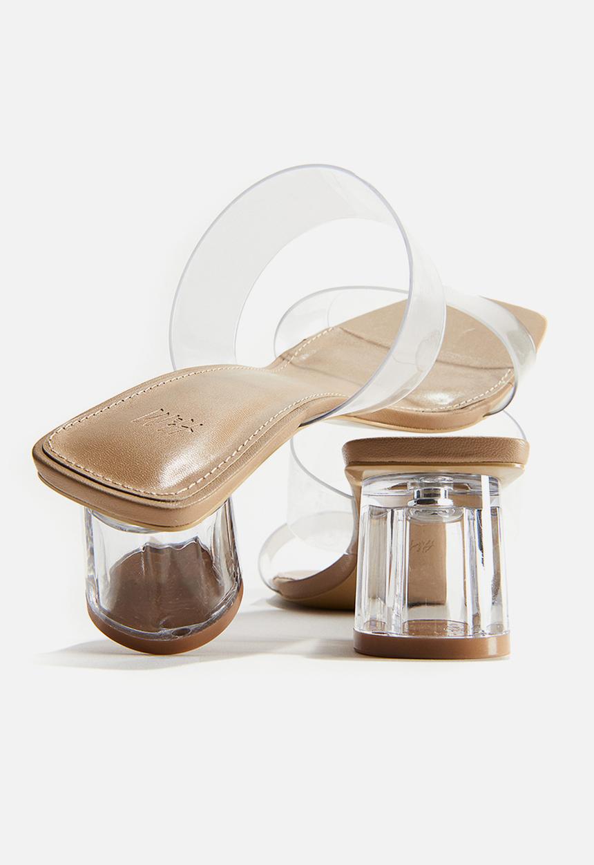 H&M - Transparent mules - transparent