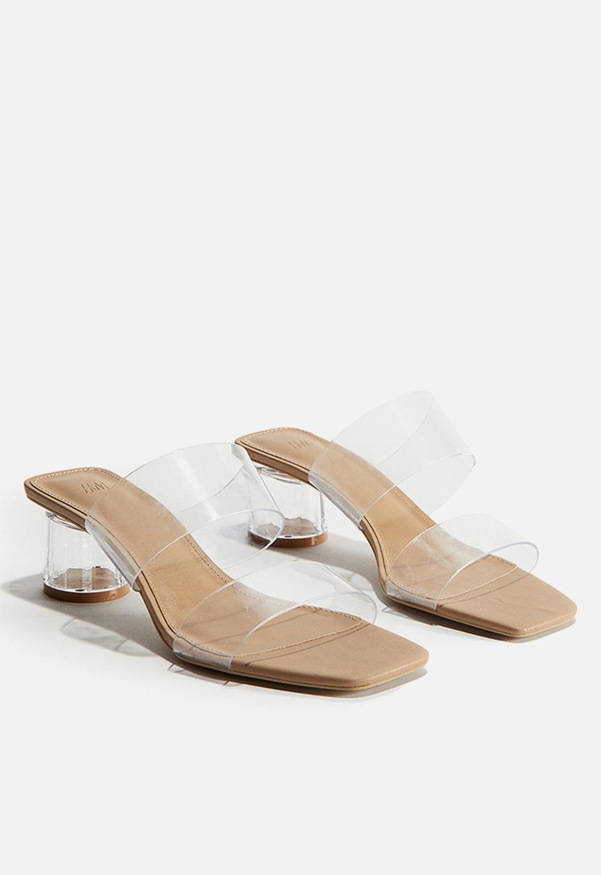 H&M - Transparent mules - transparent