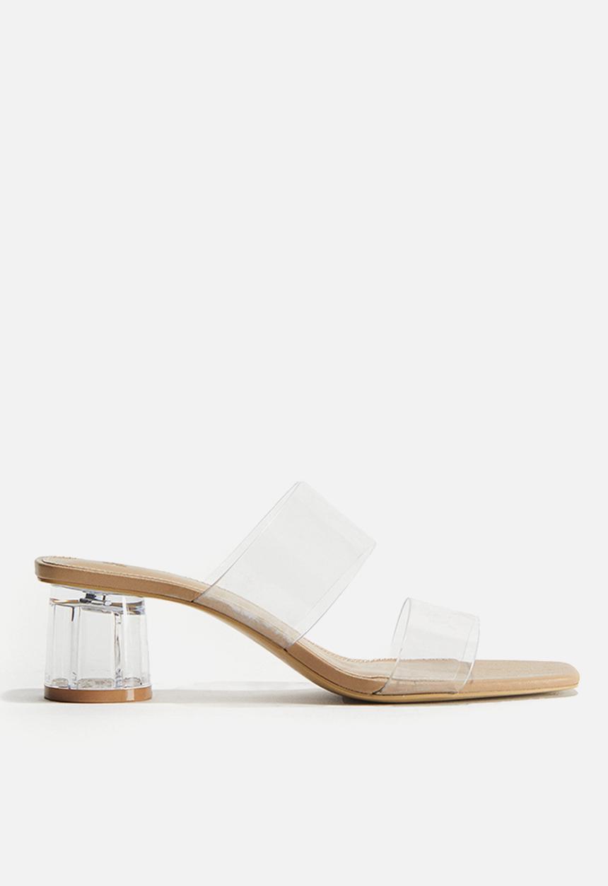 H&M - Transparent mules - transparent