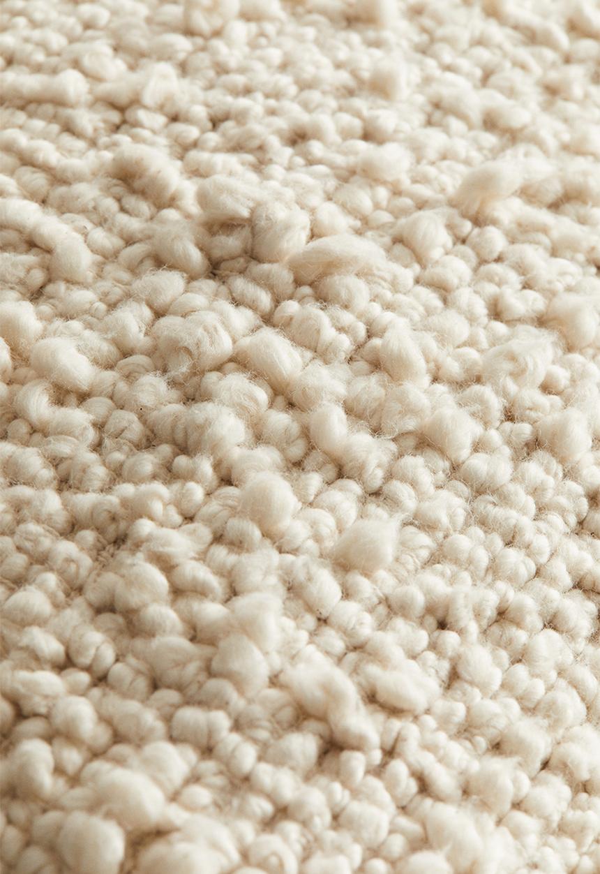 H&M - Bouclé cushion cover - beige