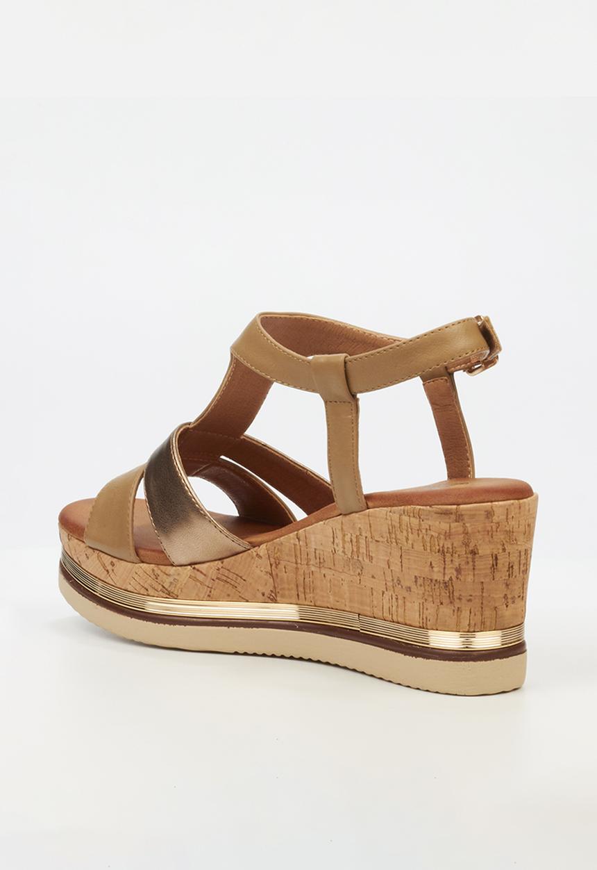 Butterfly Feet - Melinda 1 wedge - taupe
