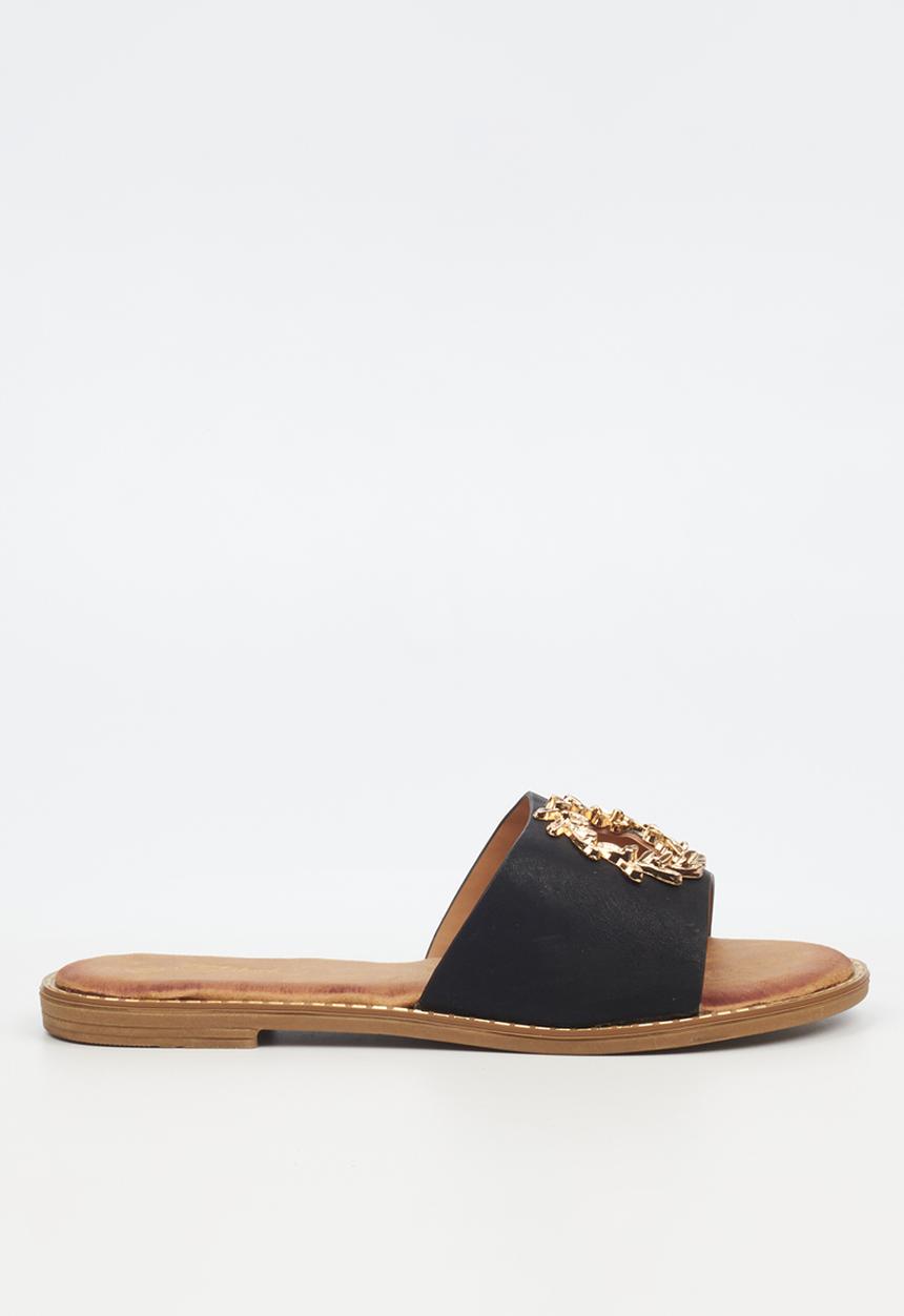 Miss Black - Honor 2 slip-on - black