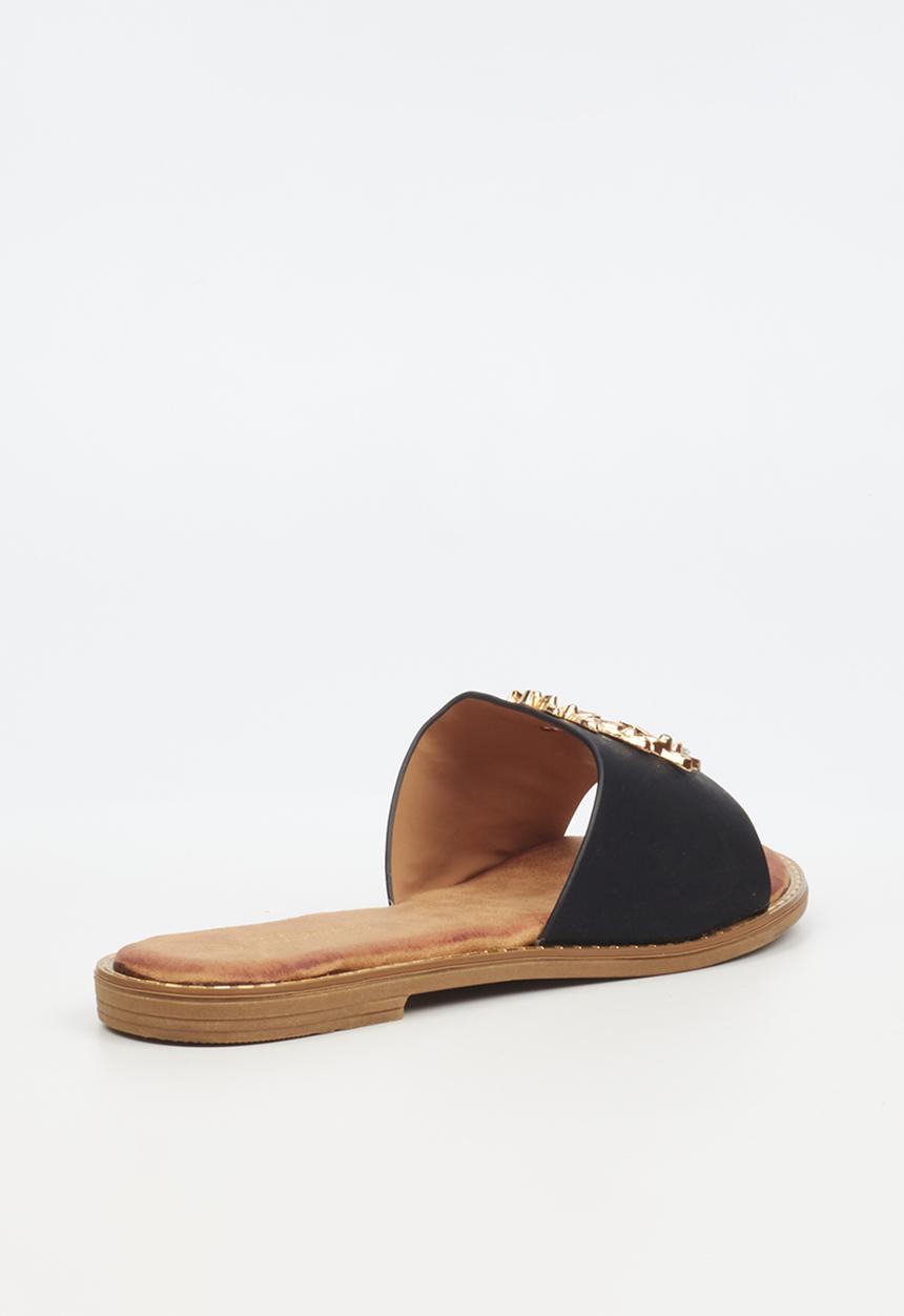 Miss Black - Honor 2 slip-on - black