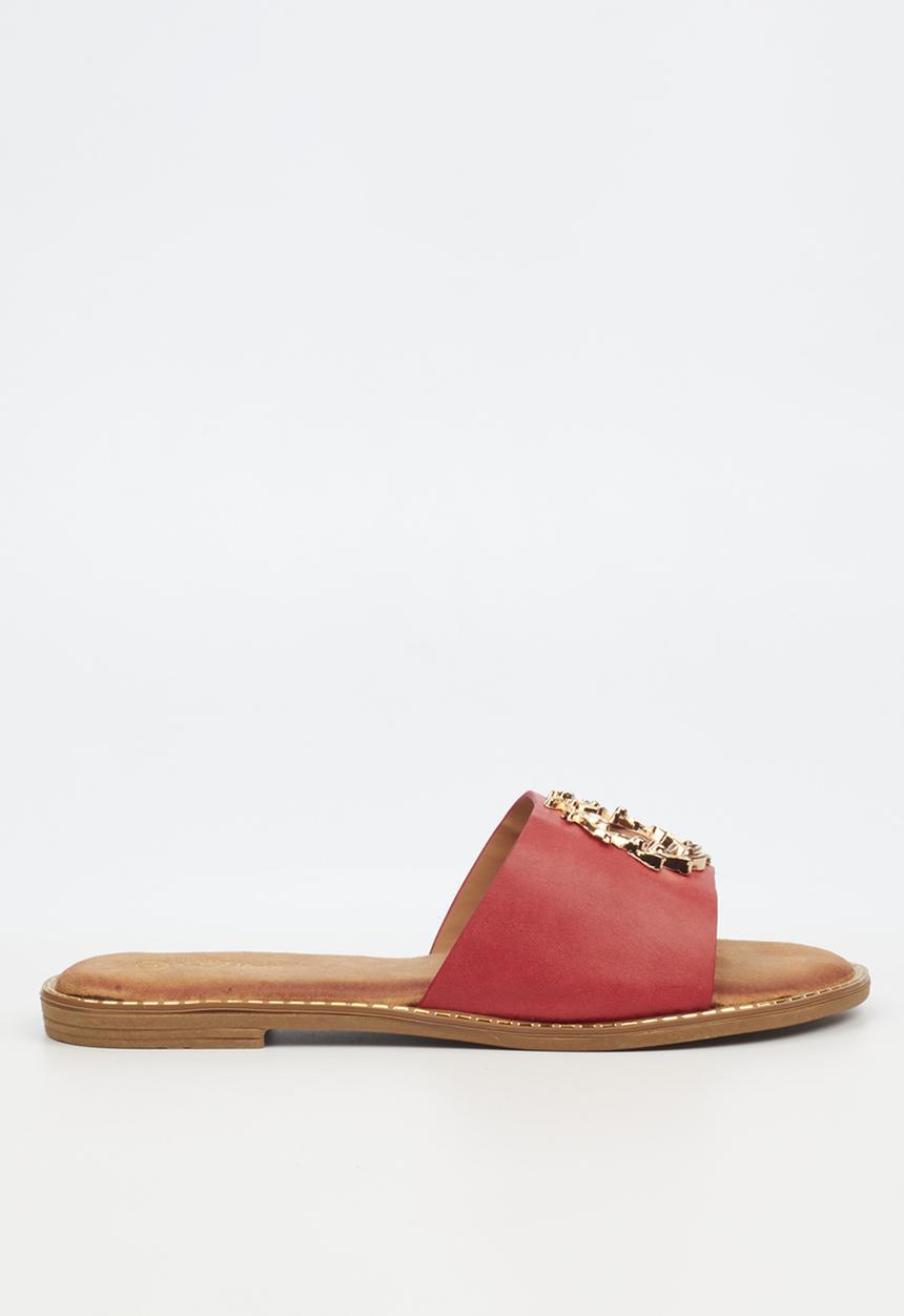 Miss Black - Honor 2 slip-on - red