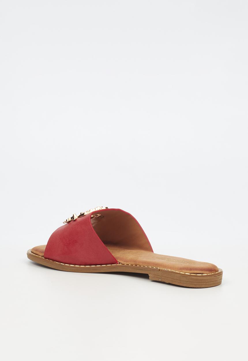 Miss Black - Honor 2 slip-on - red
