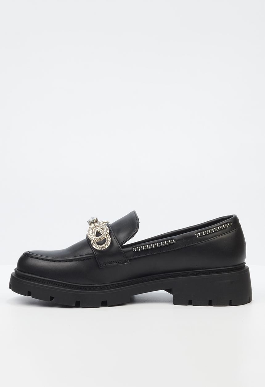 Miss Black - Tipsy 5 loafer - black