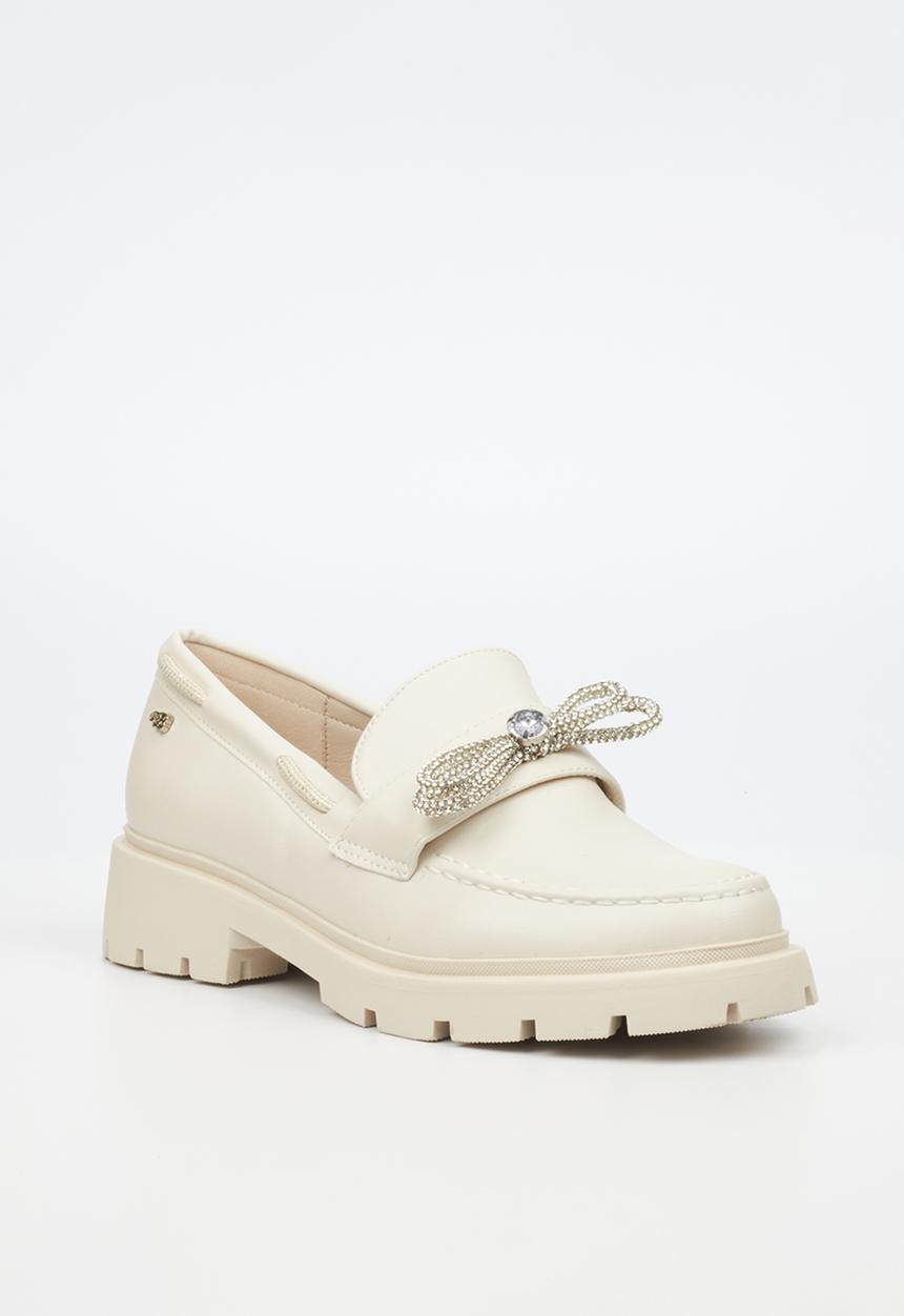 Miss Black - Tipsy 5 loafer - bone