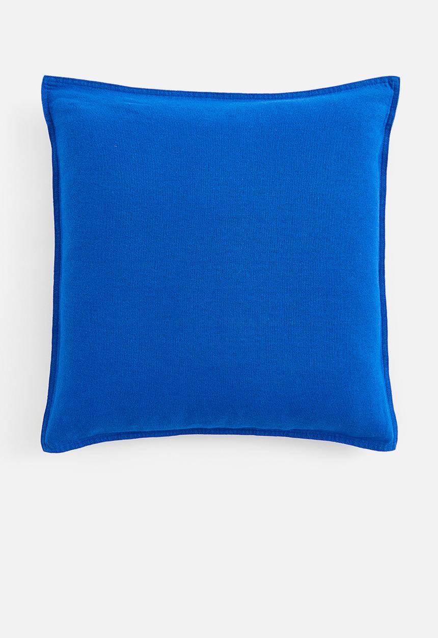 H&M - Linen-blend cushion cover - blue