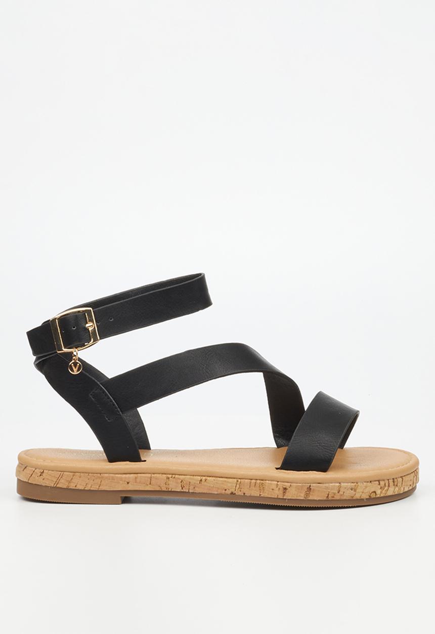 Viabeach - Shiraz 3 ankle strap - black