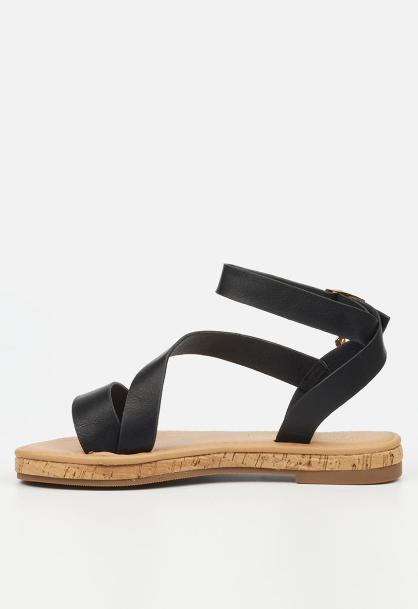 Viabeach - Shiraz 3 ankle strap - black