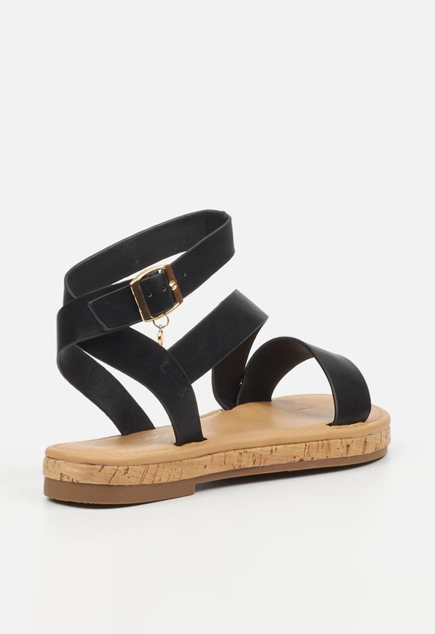 Viabeach - Shiraz 3 ankle strap - black