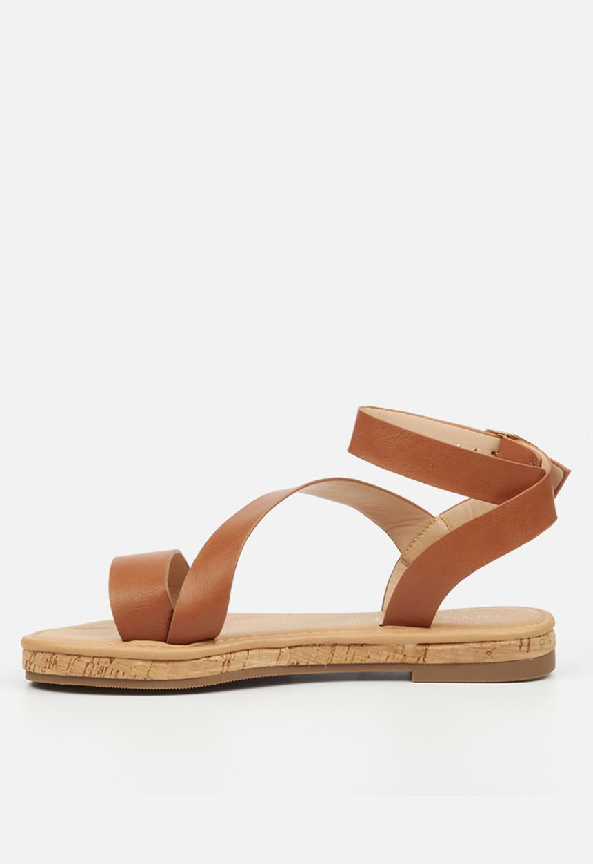 Viabeach - Shiraz 3 ankle strap - tan