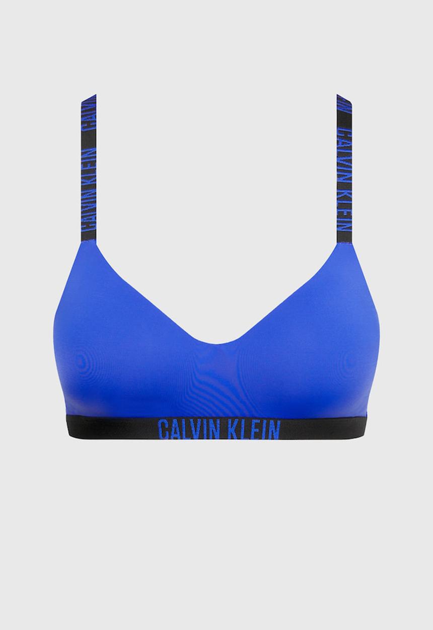 Calvin Klein - Lightly lined bralette - dazzling blue