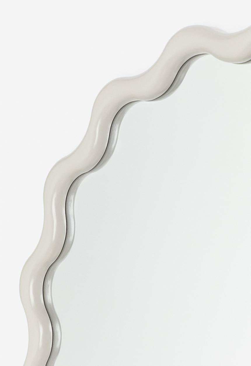 H&M - Wavy mirror - beige