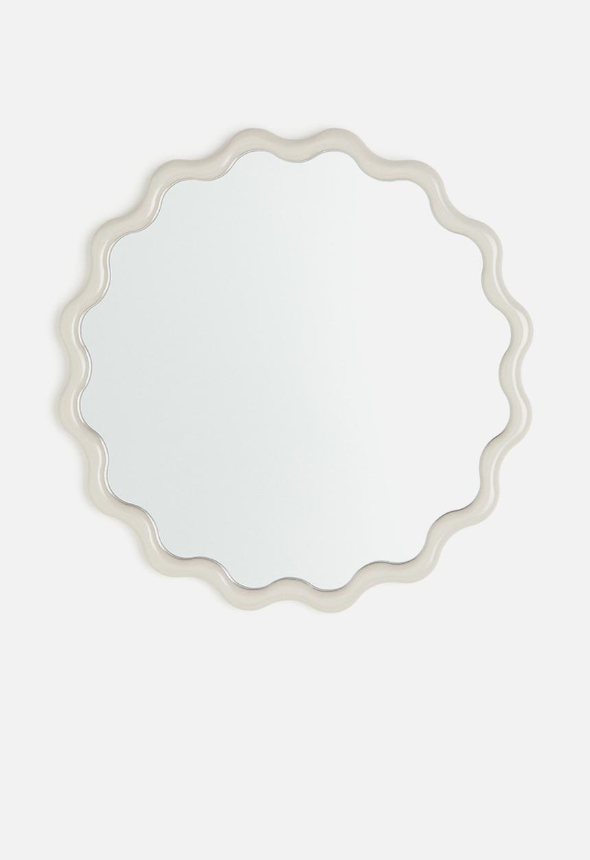 H&M - Wavy mirror - beige