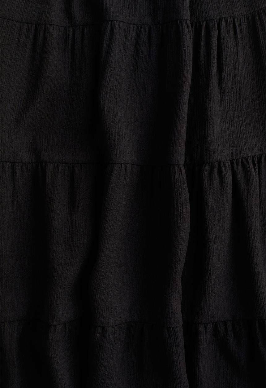 H&M - Maxi skirt - black