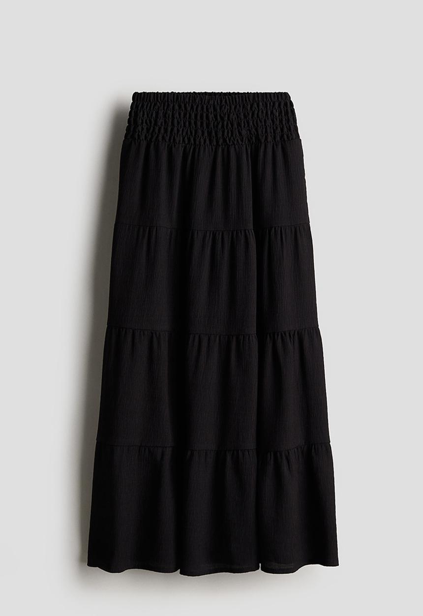 H&M - Maxi skirt - black
