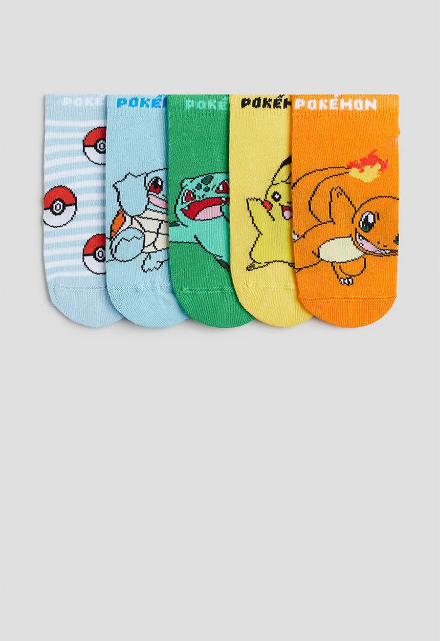 H&M - 5-Pack trainer socks - multi