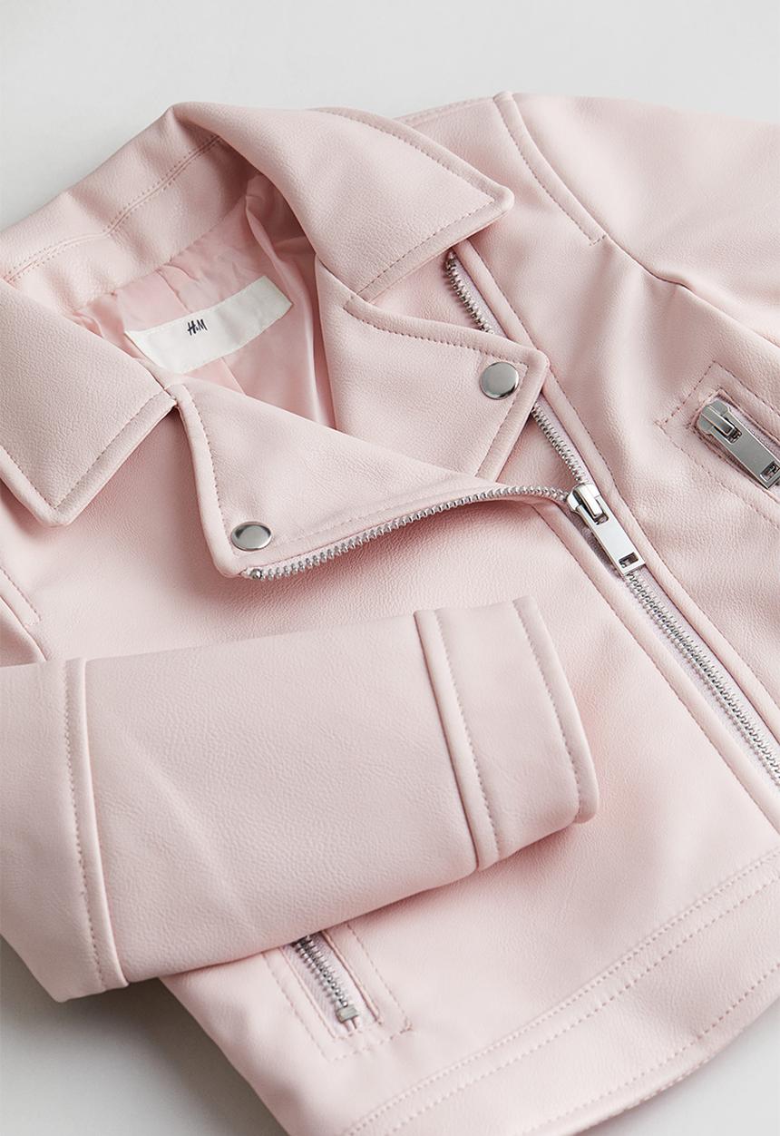 H&M - Biker jacket - pink